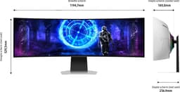 Samsung Odyssey G9 G95SD - DQHD OLED Gaming Monitor - 240Hz - 49 Inch — thumbnail 2