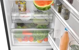 Bosch - KGN39VXAU - Serie 4 - Koel-vriescombinatie - 203cm hoog - Energielabel A - Zwart - Zeer stil - Total No Frost nooit meer ontdooien - Extra veel ruimte voor versproducten metVitaFresh XXL — thumbnail 14