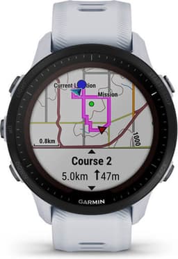 Garmin Forerunner 955 Solar - Hardloophorloge - Sporthorloge - Met GPS Tracker - Geschikt voor hardlopen - Wit — thumbnail 5