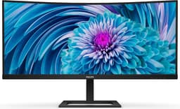 Philips 346E2CUAE - QHD Curved Ultrawide Monitor - USB-C 65w - EPEAT & TCO - 34 Inch — thumbnail 1