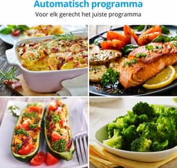 MEDION vrijstaande, 3-in-1 magnetron met grill- en heteluchtfunctie, 800 watt vermogen, 1200 watt bovengrill/heteluchtvermogen, 23L, MD17495, zilver — thumbnail 10