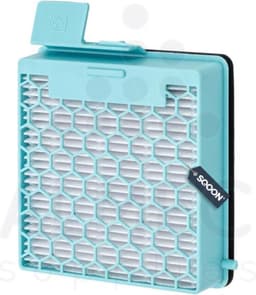 SQOON® Hygiene AirClean HEPA-filter geschikt voor Miele SF-HY 60 stofzuigers - Gelijk aan model: 11639240 - Vervangt origineel voor schone en allergievrije uitblaaslucht — thumbnail 5