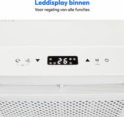 MEDION Smart Split Caravan Airco P502 (5000 BTU, 3-in-1, Koelen, Ontvochtigen, Ventileren, tot 12m², incl. Montageset, voor Caravan, Camper, WiFi, App-Functie, MD 37735) — thumbnail 5