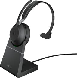 Jabra Evolve2 65 MS Mono Bluetooth Headset USB-A - Microsoft Teams gecertificeerd - Incl. Laadstandaard - Zwart — thumbnail 6