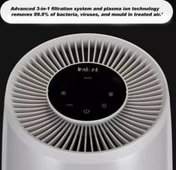 Instant™ Air Purifier Luchtreiniger Wit - Keuken / Slaapkamer tot ± 22m² - Met HEPA-13 Filter - 3-in-1 Filtratie Tegen Woning Allergenen & Huisdier Allergie - Verwijdert 99.9% Bacterien, Stof, Rook, & Stuifmeel met Plasma Ion Technologie - AP200 — thumbnail 21