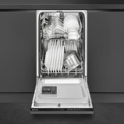 SMEG ST4512IN – Inbouw Vaatwasser – 45 cm Slimline – 9 Couverts – Volledig Integreerbaar – Zwart — thumbnail 12