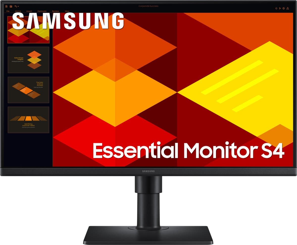 Samsung LS24D402GAUXEN - Full HD IPS Monitor - 100hz - 24 inch — afbeelding 1