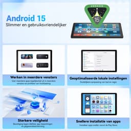 Hotlight A10 - Android 15 Tablet - 10.1 inch - 20(3+17)GB RAM/64GB ROM– 5000mAh - Zwart — thumbnail 8