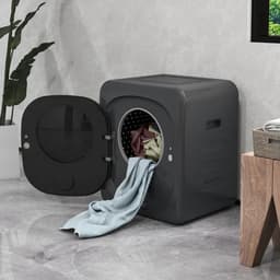 Rolu Mini Droger – Mini Wasdroger – Wasdroger 4 KG – 800W – 6 Programma’s - Tot 60°C – Kinderslot — thumbnail 7