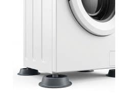 Cheqo® Trillingsdempers Wasmachine - Wasmachine Dempers - Wasmachine Verhoger - Anti Trillingsdempers Wasmachine - Anti Vibratie Dempers Wasmachine - Wasmachine Voetjes - Wasmachine Pootjes - Demper Pads Wasmachine