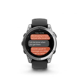 Garmin fēnix E - 47mm - AMOLED Multisport Smartwatch - Sportspecifieke workouts - 100+ sport-apps - 10ATM Waterdicht - tot 16 dagen batterij - Donkergrijs/zwart — thumbnail 8