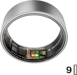 ULTRAHUMAN Ring AIR – Smart Ring | Geen maandabonnement | Bepaal eerst de juiste maat met de Sizing Kit | Slaaptracker - Hartslagmeter - Fitnesstracker – Raw Titanium – Size 9 — thumbnail 14