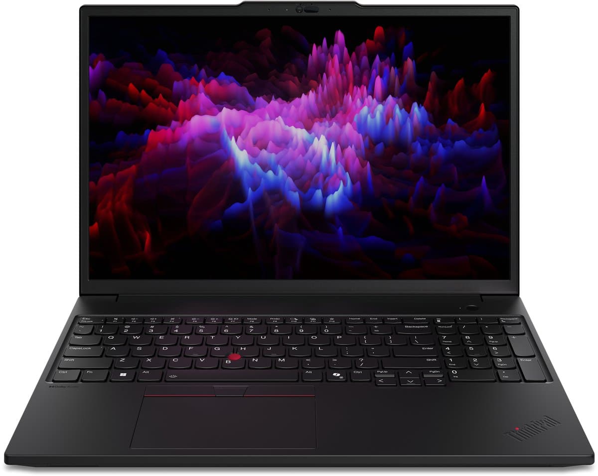 "Lenovo ThinkPad P16s Gen 3 (Intel) Intel Core Ultra 7 155H Mobiel werkstation 40,6 cm (16"") WUXGA 32 GB DDR5-SDRAM 1 TB SSD NVIDIA RTX 500 Ada Wi-Fi 6E (802.11ax) Windows 11 Pro Engels Zwart" — afbeelding 1