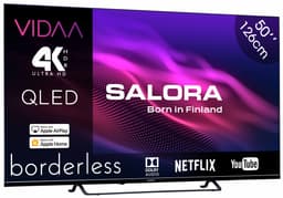 Salora QLED50UV1 tv 127 cm (50") 4K Ultra HD Smart TV Wifi Zwart 280 cd/m² — thumbnail 5