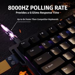 Attack Shark X68 HE – Rapid Trigger Magnetic Gaming Keyboard (0,01mm • 8000Hz • RGB • 66 toetsen) — thumbnail 4