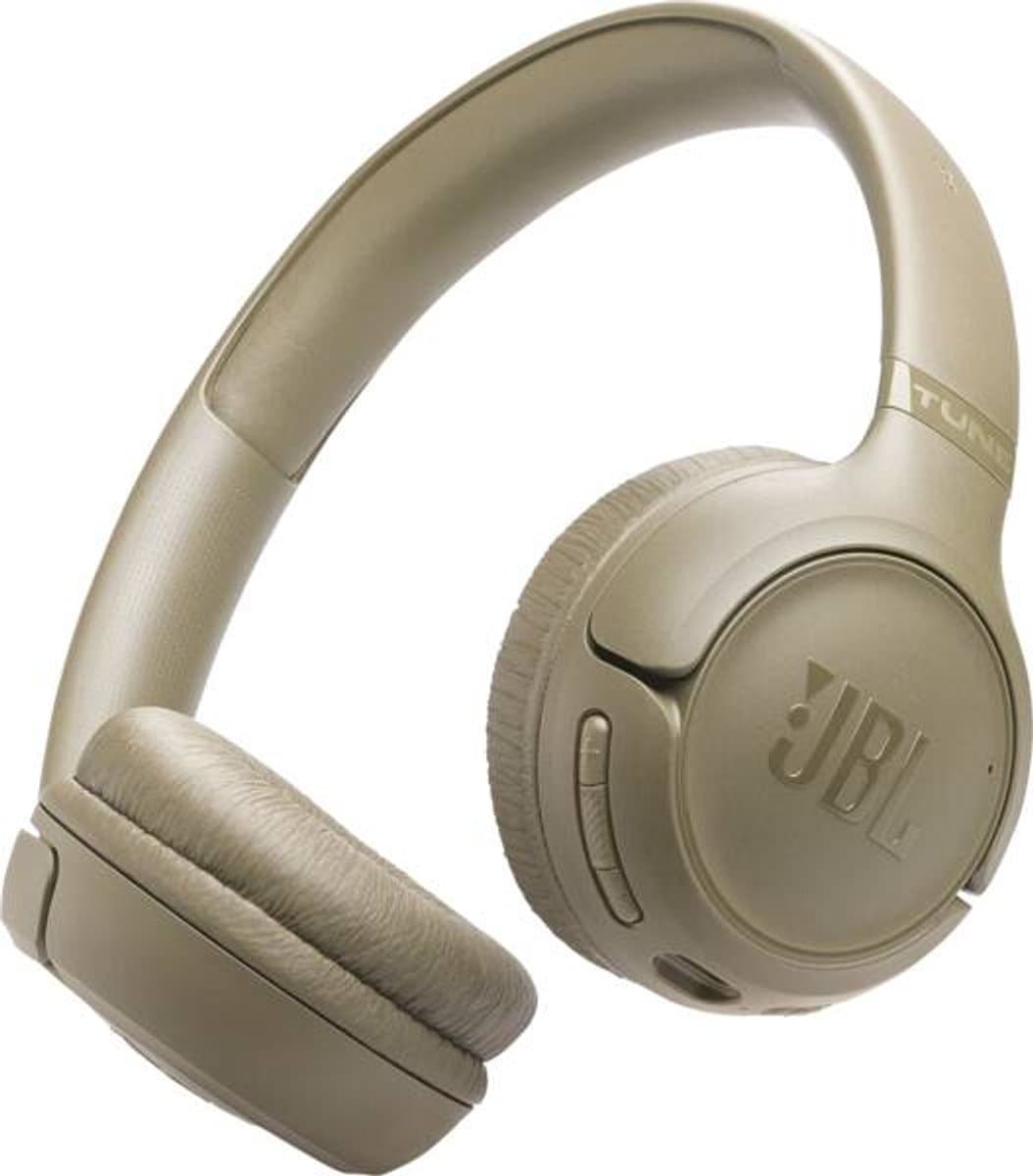 JBL Tune 530BT - Draadloze Bluetooth Koptelefoon - Over-ear - 50 uur batterij - JBL Pure Bass Sound - Beige — afbeelding 1