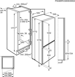 Electrolux ENT6TE18S Ingebouwd 254 l Wit — thumbnail 9
