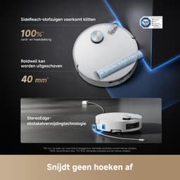 Aqua10 Ultra Roller Complete White - Robotstofzuiger met dweilfunctie – 30.000Pa Zuigkracht – AquaRoll™ & ThermoHub™ 100°C zelfreiniging – Tapijtveilig & slim Omnesight™ 2.0 navigatie – Voor harde vloeren & drempels — thumbnail 10