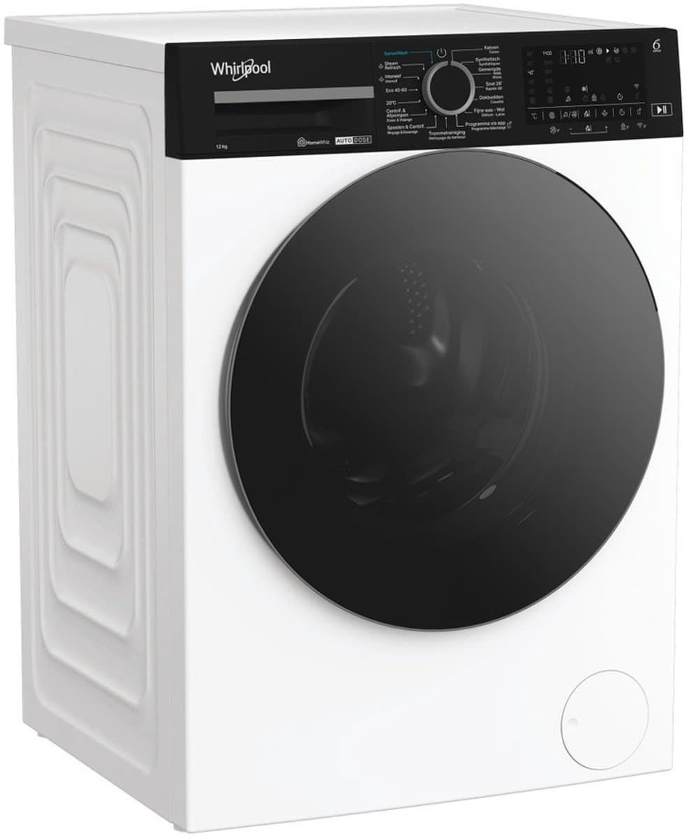 Whirlpool WPM 27W ADS BE wasmachine - Voorbelading - 12 kg - 1400 RPM - Wit — afbeelding 1