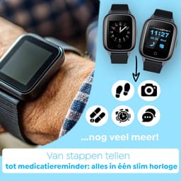 Wiesba® WB32A - GPS Horloge Senior - GPS Horloge voor Ouderen - Persoonlijke alarmen - alarm horloge ouderen - GPS Horloge Alzheimer - Valdetectie - Personenalarmering met SOS knop Alarmknop - Persoonlijk alarm — thumbnail 17