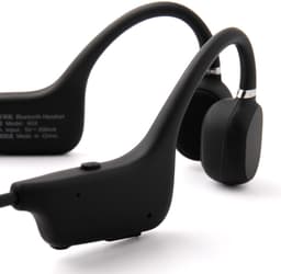 Sanag Bone Conduction Headphone-Draadloze Sport Headphone – Bluetooth Sport Hoofdtelefoon – Open Ear Draadloze Koptelefoon – Waterdicht, Lichtgewicht & Met Microfoon – Voor Hardlopen en Fietsen –Zwart – Sanag — thumbnail 8