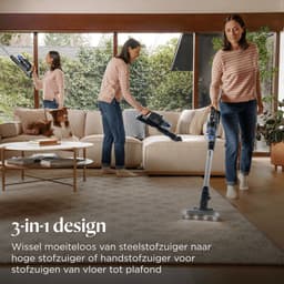 BISSELL PowerClean FurGuard Draadloze Steelstofzuiger - 280W Motor - 50 Min Gebruikstijd - Anti-klit Borstel - 2 in 1 Steel- en Handstofzuiger - Zelfstaand Design - HEPA-filter - LED-koplampen - Stick Vacuum Cleaner - Verwijderbare Batterij - 4093N — thumbnail 10