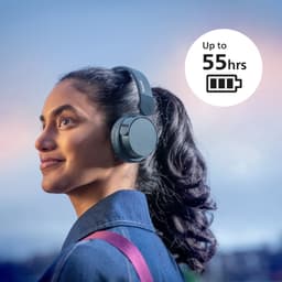 Philips 4000 series TAH4209BL/00 hoofdtelefoon/headset Draadloos Hoofdband Oproepen/muziek Bluetooth Blauw — thumbnail 6
