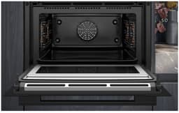 Siemens CM776G1B1 - iQ700 - 60cm x 45cm - Compacte inbouw bakoven met magnetron - Eenvoudig te reinigen met pyrolytische zelfreiniging activeClean - cookControl Pro: altijd uitstekende resultaten - — thumbnail 11