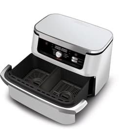 Ninja Foodi FlexDrawer Mega Dubbele Airfryer XXL - 10.4 Liter - Twee Kookvakken of Één MegaZone - Heteluchtfriteuse - Wit - AF500EUWH — thumbnail 15