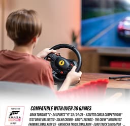 Thrustmaster T98-P Ferrari 296 GTB - Racestuur met pedalen - voor PS5, PS4 en PC - Geschikt voor Forza Horizon 6 (PC) — thumbnail 5
