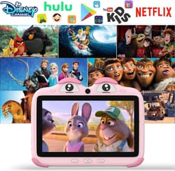 Kindertablet - Tablet voor Kinderen - 7 Inch - Ouderlijk Toezicht - 32GB Opslag — thumbnail 7