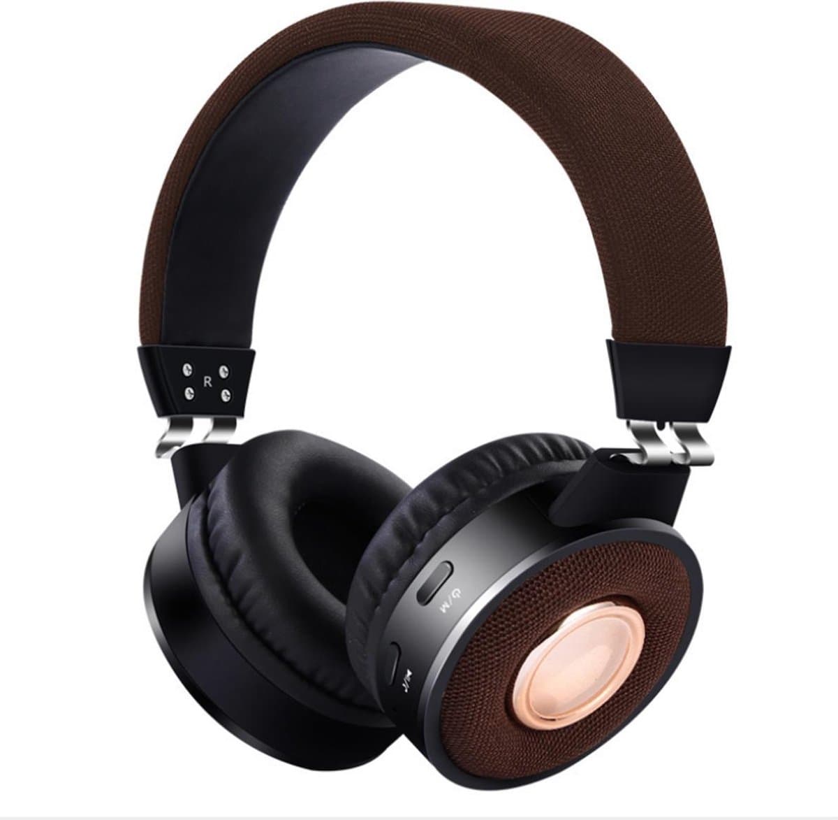 Draadloze Koptelefoon met Bluetooth - on-ear - bruin — afbeelding 1