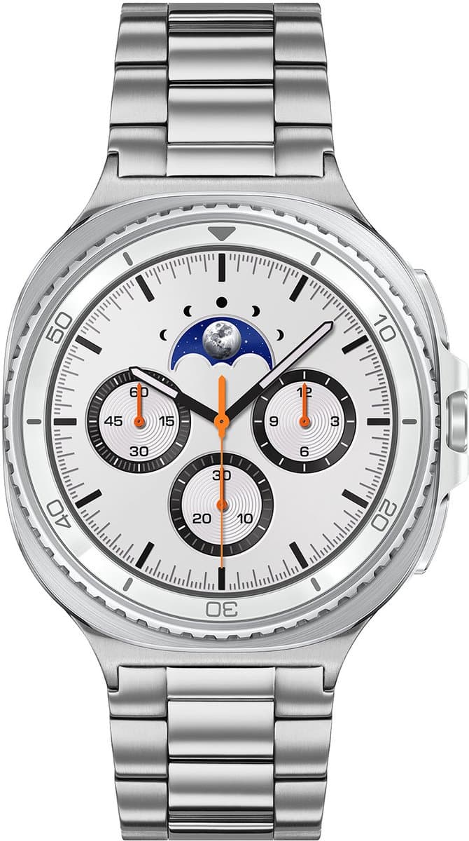 Samsung Special Edition Galaxy Watch 8 CLASSIC Wit/Zilverkl Staal 46mm — afbeelding 1