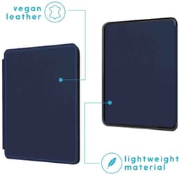 Ereader Hoes - Geschikt voor Amazon Kindle (2022) 11th gen/Amazon Kindle (2024) - Donkerblauw — thumbnail 2
