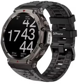 DrPhone CoreX Pro Tactical – Militair GPS Smartwatch – AMOLED – GPS GNSS – 10ATM Waterdicht – Bluetooth Bellen – Horloge Heren - NL Versie — thumbnail 15