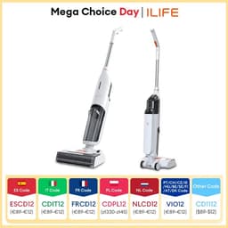 ILIFE W90 - Nat Droog Stofzuiger - Nat En Droogzuiger - 150W - Draadloos - Spraakbesturing - Zelfreinigende Borstel - Lichtgewicht — thumbnail 7