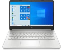 HP 14s-dq2111nd Intel® Core™ i3 i3-1115G4 Laptop 35,6 cm (14") Full HD 4 GB DDR4-SDRAM 128 GB SSD Wi-Fi 5 (802.11ac) Windows 11 Home in S mode Zilver