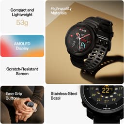 Polar Vantage M3 Multisport Smartwatch - Zwart - S en M/L — thumbnail 13
