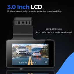 AZDome M63 Lite 1CH dashcam - Ultra 4K resolutie - Wifi - Parkeermodus - 3,0 inch IPS lcd - dashcam voor auto — thumbnail 13
