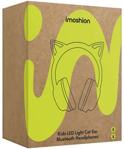 imoshion Kinder Koptelefoon Kattenoortjes - Bluetooth en Decibelbegrenzer - Draadloze Koptelefoon Kinderen — thumbnail 6