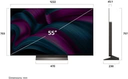 LG C5 OLED55C56LB - 55 inch - 4K OLED Evo - 2025 - Smart TV — thumbnail 7