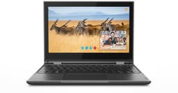 Lenovo 300e (AMD) AMD 3015e Laptop 29,5 cm (11.6") 4 GB - 64 GB - Wi-Fi 5 (802.11ac) Windows 11 SE Zwart — thumbnail 1