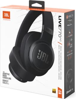 JBL Live 770NC - Draadloze Noise Cancelling Koptelefoon - Bluetooth - Over-ear - 65 uur batterij - Adaptive ANC - Zwart — thumbnail 9