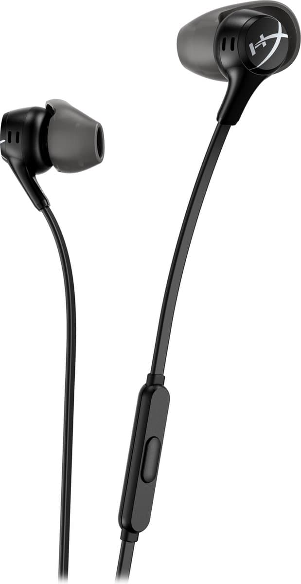 HyperX Cloud Earbuds II - Gaming Earbuds met Microfoon - Zwart - PC/PlayStation/Xbox/Nintendo Switch/Mobile — afbeelding 1