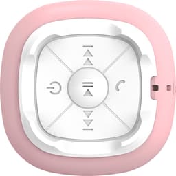 Qware - Draadloze Speaker - 5W - Draadloos- Bluetooth 5.1 - Muziek Box - Splash Proof - Knoppen - USB-C - 4h luisteren op 50% - Roze — thumbnail 4