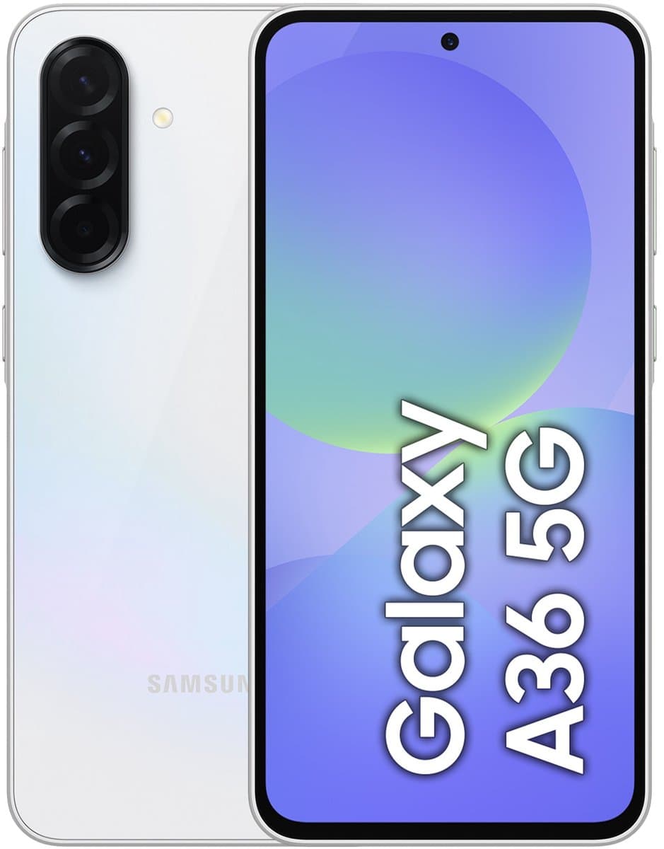 Samsung Galaxy A36 5G - 256GB - Awesome White — afbeelding 1