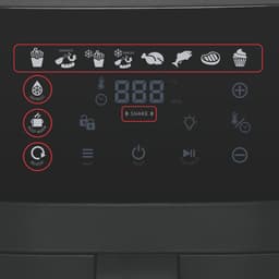 FRITEL Airfryer SnackTastic® 7520 – Airfryer XL / Heteluchtfriteuse 6L – 1500W – Voor 2-6 Personen – Digitaal Touchscreen – Airfryer met Kijkvenster & Verlichting – 8 Programma’s – PFAS-vrij – Zwart — thumbnail 9