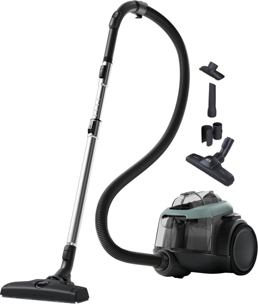 AEG AL61C2OG Clean 6000 - Stofzuiger zonder zak - Zwart /Oceangreen - 700W — afbeelding 1