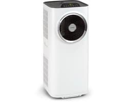 Klarstein mobiele airconditioner met luchtafvoerslang, 5-in-1 airconditioner, ventilator, luchtontvochtiger, luchtreiniger & nachtmodus, app-bediening, kleine & draagbare airconditioner voor thuis & op kantoor, 10000 BTU,9 kW voor 42 m² 50 dB