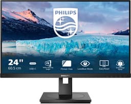 Philips 243S1 - Full HD IPS Monitor - USB-C 65w - RJ45 - 24 inch — thumbnail 1